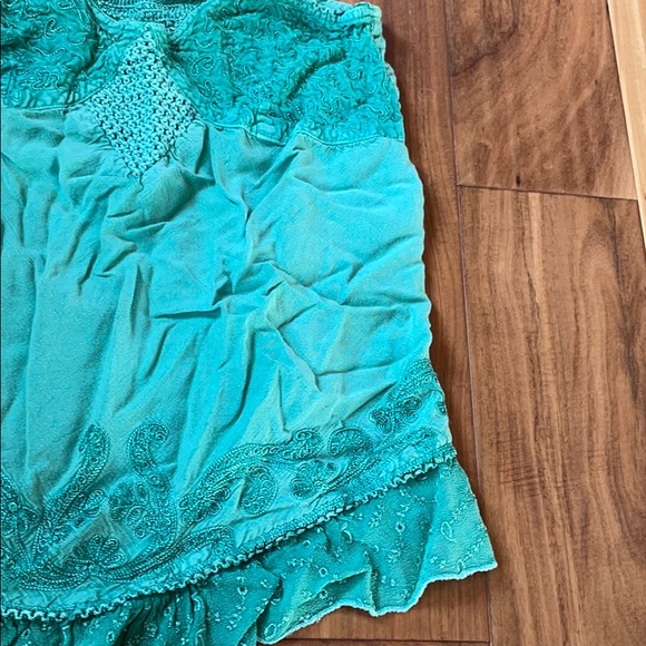 FASHION FUSE GREEN TOP - Picture 4 of 8